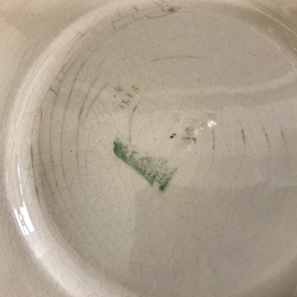 Vintage H & K Tunstall China Porcelain Square Luncheon 9” Salad Cake Plate - Picture 3 of 6